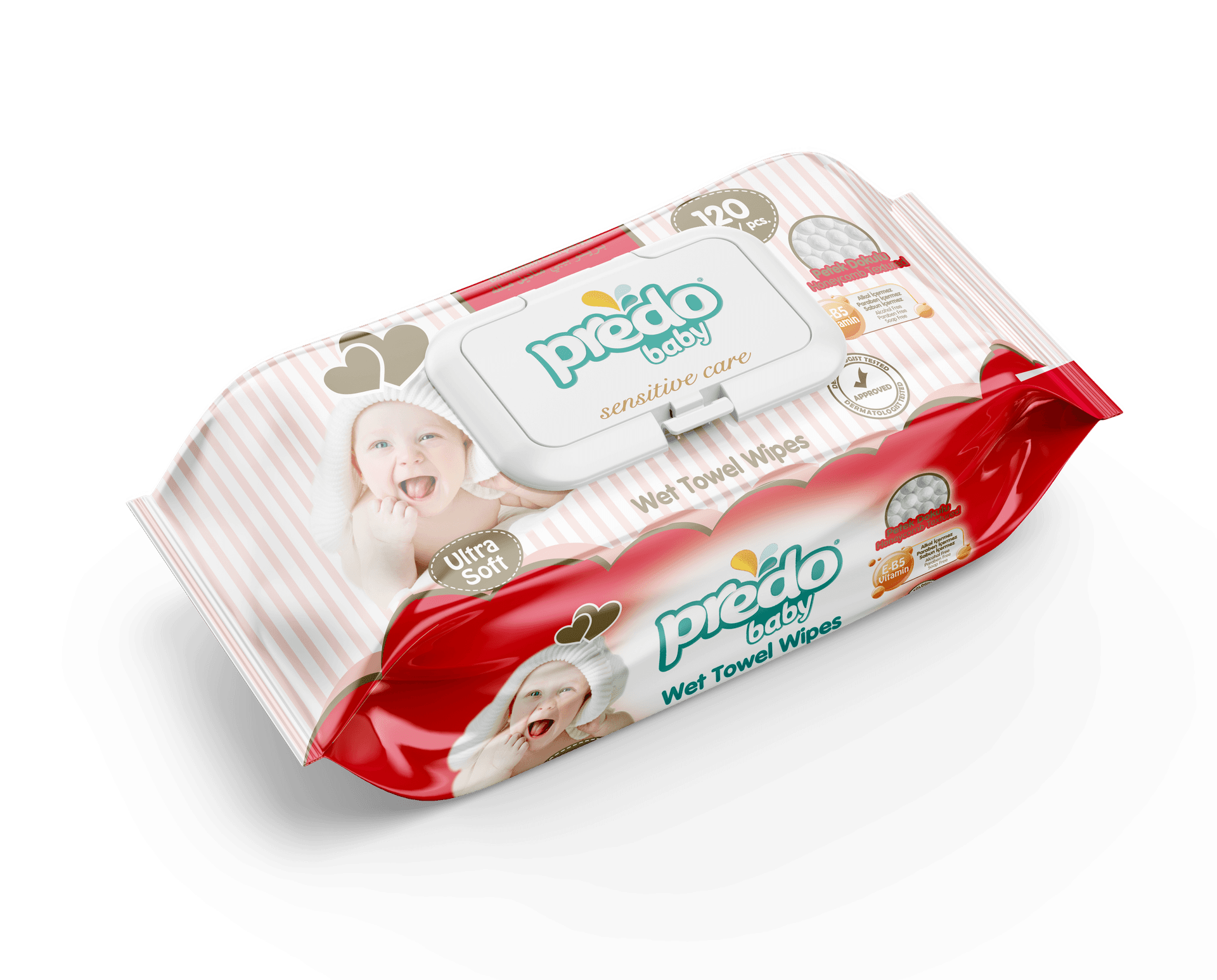 Predo Baby Peceta të Lagura 120