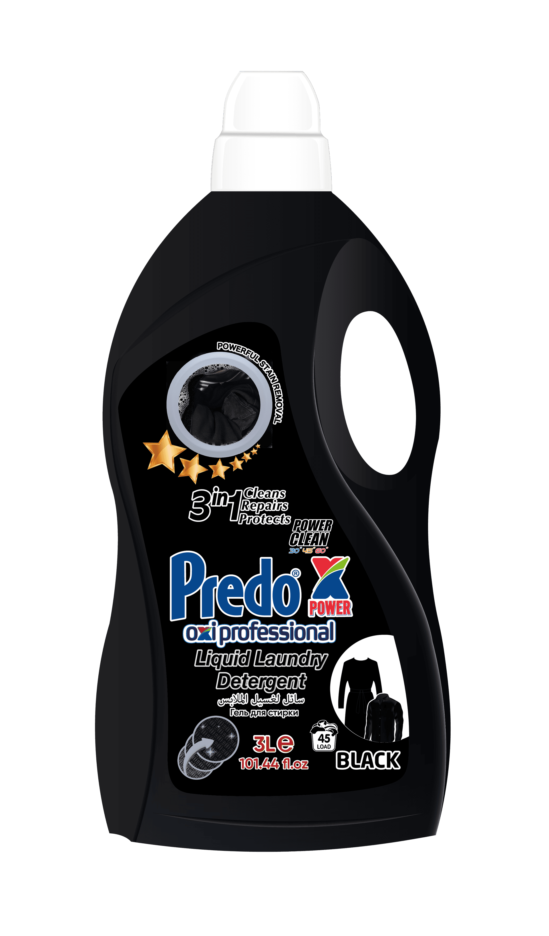 Predo X Detergjent i Lëngshëm Black 3L