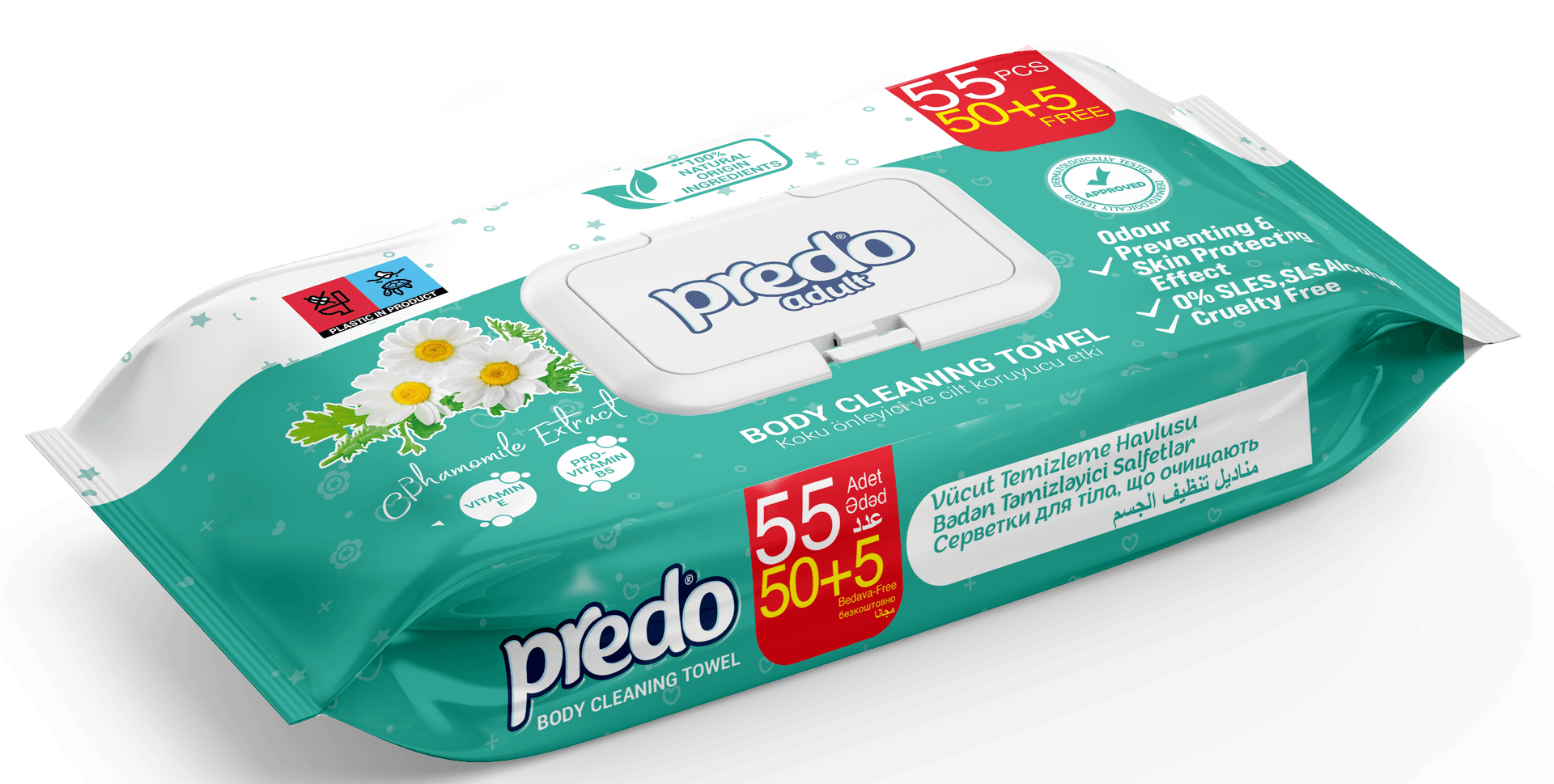 Predo Adult Peceta Pastrimi Trupi 50
